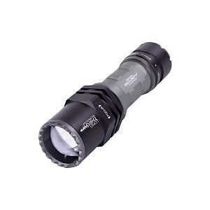 Police Security 97818 Flashlight, AAA Battery, Alkaline Battery, LED Lamp, 500 Lumens High, 220 Lumens Low