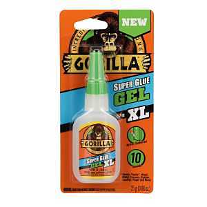Gorilla Impact-Tough 102433 Super Glue Gel, Liquid, Irritating, Sharp, Clear, 25 g