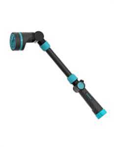 Gilmour Mfg 885201-1001 Watering Hose Wand, 5-Spray Pattern, Articulated, Metal/Plastic/Rubber, 19 in L Wand