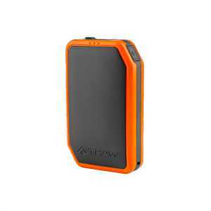 Thaw THA-HND-0014 Rechargeable Hand Warmer with Integrated Flashlight, 10,000 mAh, Gray/Orange