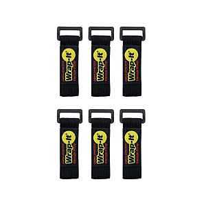 Wrap-It Storage 706-06B Storage Strap, 6 in L, 1 in W, Fastening Method: Hook and Loop