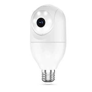 Feit Electric CAM/PAN/WIFI Smart Camera, 1080 pixel Resolution, Night Vision: 30 ft, Gray, Wi-Fi