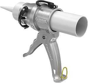 Heavy‑Duty Aluminum Caulk Gun – 10 oz Capacity, 4‑Inch Stroke