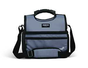 Igloo Latitude Gripper Series 00064340 Cooler Bag, 10-1/2 in L, 8-1/2 in W, Polyester, Carbonite