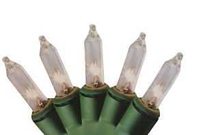 Santas Forest 36036 Chaser Light, 120 V, 150-Lamp, White, 20,000 hr Average Life, 40 ft L