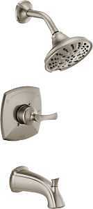Faucet Sandover Monitor 14 Series Tub And Shower In Spotshield Brushed Nickel