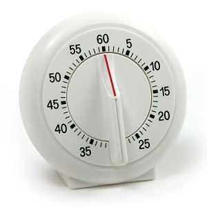 Norpro 1470 Ring Timer, 60 min, White