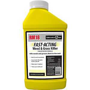 Ragan & Massey 75435 Fast Acting Weed and Grass Killer, Liquid, 32 oz Bottle