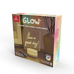 globe 14236 Color Changing Light Board, 0.2 W, LED Lamp, Plastic Fixture, Table