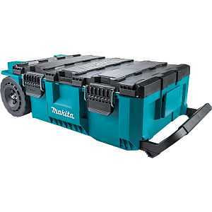 Makita T-90009 Rolling Tool Chest, 250 lb, 19.09 in OAW, 8.51 in OAH, 30.07 in OAD, Copolymer/Plastic/Resin, Teal