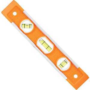 Klein Tools 935 Torpedo Level, 9 in L, 3-Vial, Magnetic, Plastic, Orange