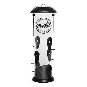 Nature's Way WWWPRB-DECO Tube Bird Feeder, 17 in H, Farmhouse, 3 qt