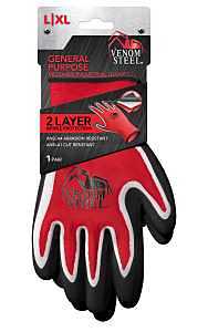 Medline VENGP100XLV1 Work Gloves, L/XL