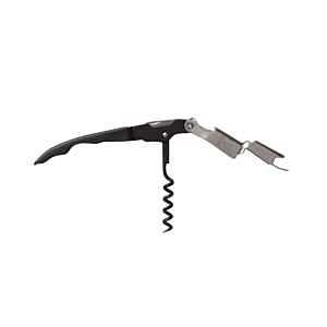 Houdini W5622T 2-Step Corkscrew, Metal/Plastic, Black