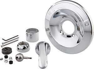 Delta 600 Series RP54870 Tub and Shower Renovation Kit, Chrome