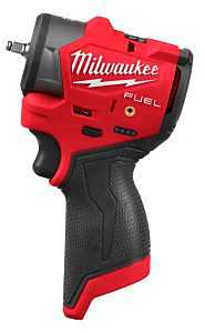 Milwaukee M12 3048-20 Impact Wrench, Tool Only, 12 VDC, 1/4 in Drive, Square Drive, 0 to 4400 ipm IPM