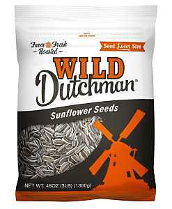 WILD Dutchman 506 Sunflower Seed, Original, 3 lb Bag