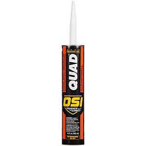 OSI QUAD 1637193 Sealant, Brown #203, 7 to 14 days Curing, 20 to 100 deg F, 10 oz Cartridge