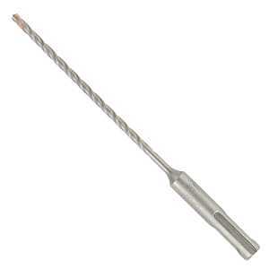 Bosch Bulldog HC4C2001 Hammer Drill Bit, 5/32 in Dia, 6 in OAL, Standard Flute, 4-Flute, 13/32 in Dia Shank, SDS-Plus Shank