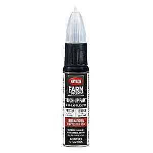 Krylon Farm & Implement Series K02052000 Touch-Up Paint Pen, Fine Tip, International Harvester Red, Works on: Metal