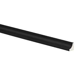 Inteplast Group 81000800040 Cove Inside Corner Moulding, 8 ft L, 11/16 in W, Polystyrene, Black, Ceiling