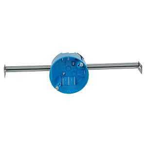 Carlon B520A-CFB Ceiling Fan Box, 4 in W, PVC, Blue