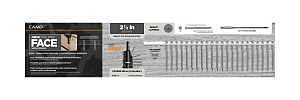 Camo 0395080 Collated Face Screw, #10 Thread, 2-1/2 in L, T-20 Drive, Stainless Steel, 305 Grade