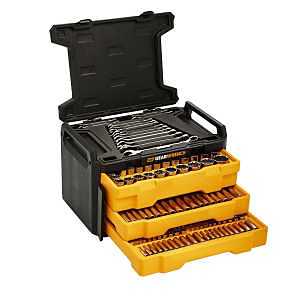 GearWrench GW72XLCBMTS Mechanics Hand Tool Set, 257-Piece, Chrome