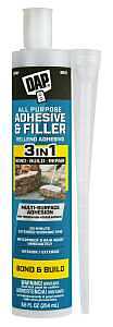 8.6 Oz. All Purpose Adhesive & Filler - 3-in-1 Epoxy For Bonding, Building & Repairing