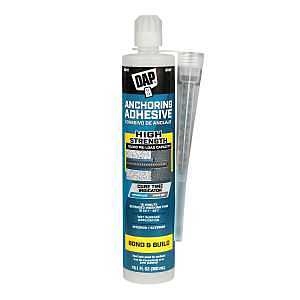 10.1 Oz. Anchoring Adhesive - Low Odor, Styrene Free, Gray Cure Indicator