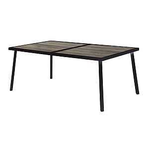 Seasonal Trends H23S7660P Dining Table, 38 in W, 66 in D, 28 in H, Steel Frame, Rectangular Table, Steel Table