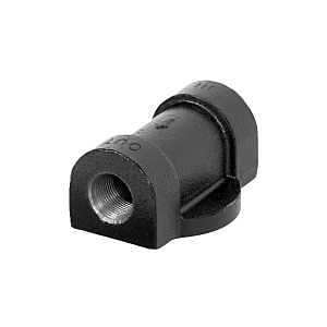 Fill‑Rite 1200KTG9100 Black Fuel Transfer Filter Head – 1‑in NPT & 1‑in‑12 UNF