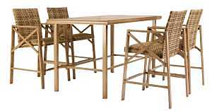 Elegant Luxury Dining Set – Premium Solid Wood Table & Chairs