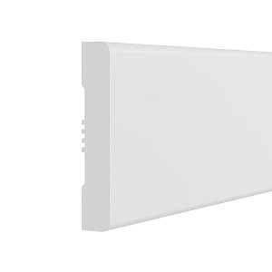 Adeptus PRM433FJBOARD08 Base Board, 8 ft L, 3-1/4 in W, 9/16 in Thick, Primed