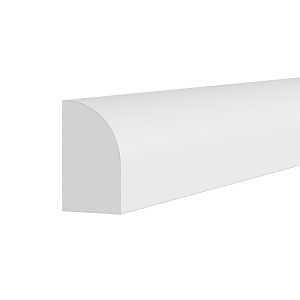 Adeptus 12‑ft Primed Shoe Molding – 3/4 in Wide, 7/16 in Thick