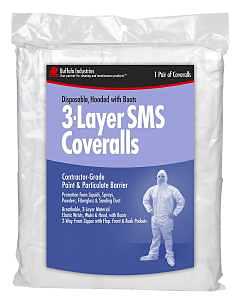 68441 Large Disposable Lead Abatement Coveralls 10 X 15 In.