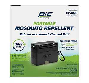 PIC PIC-GO Portable Mosquito Botanical Repellent, Cartridge Refill, 60 hr Refill