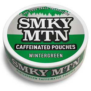 Smokey Mountain 03760 Caffeinated Pouch, Wintergreen, 15 Count, Can