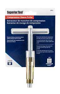 Superior Tool Bleckman Series 03943 Compression Sleeve Puller, Steel, 4 in L