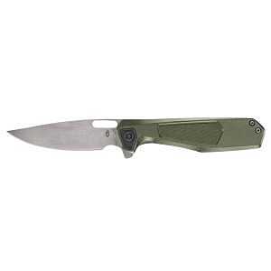 Gerber 1067523 Folding Knife, 3.13 in L Blade, Steel Blade, Ergonomic, Textured Grip Handle, Sage Green Handle