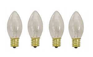 Santas Forest 28982 Filament Bulb, C9 Lamp Base