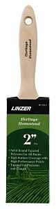 Linzer HH1760-2 Varnish/Wall Brush, 2 in W, 2-1/2 in L Bristle, Polyester Bristle