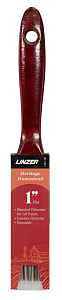 Linzer 1‑Inch Flat Paint Brush with Durable Polyester Bristles