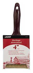 Linzer 4‑Inch Polyester Bristle Stain Brush – HH‑3121