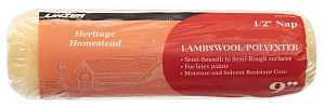 Linzer HH RC 644 0900 Roller Cover, 1/2 in Thick Nap, 9 in L, Polyester/Wool Cover