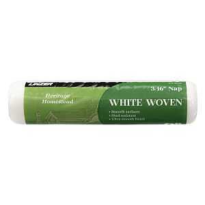 Linzer HH RC 100 0900 Roller Cover, 3/16 in Thick Nap, 9 in L, White