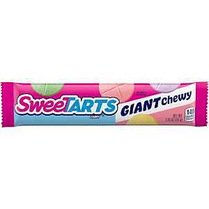 SweeTARTS 554174 Giant Candy, Chew, 1.35 oz