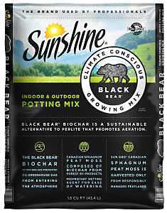 Sunshine Black Bear 132115.CFL001.5P Potting Mixture, 1.5 cu-ft Bag