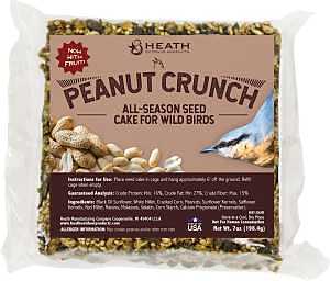 Heath SC-16 Seed Cake, Crunchy, Peanut, 20 oz