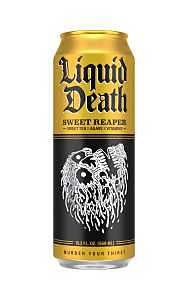 Liquid Death 1700022 Iced Tea, Sweet Reaper, 19.2 oz